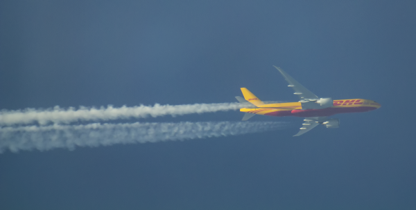 DHL BOEING 777 N773CK ROUTING CINCINNATI-BRUSSELS AS CKS977   35,000FT.