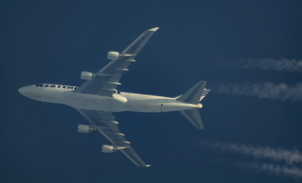 WESTERN GLOBAL AIRLINES BOEING 747(BCF) N344KD ROUTING DOV(DOVER)--HHN FRANKFURT AS WGN0379    35,OOOFT.