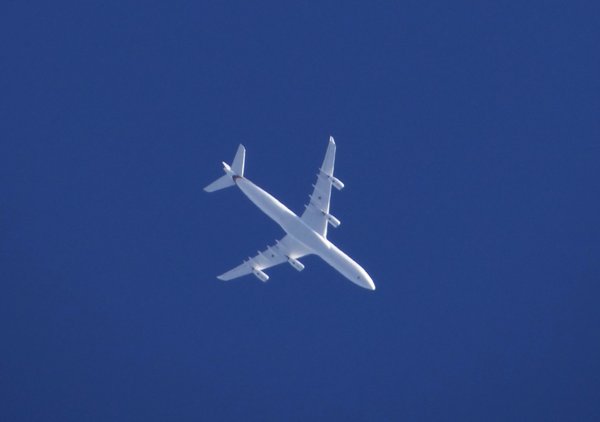 Airbus A340 (most probably 16+01) of the Flugbereitschaft der Bundeswehr. Seems we can afford two iron crosses again ;)