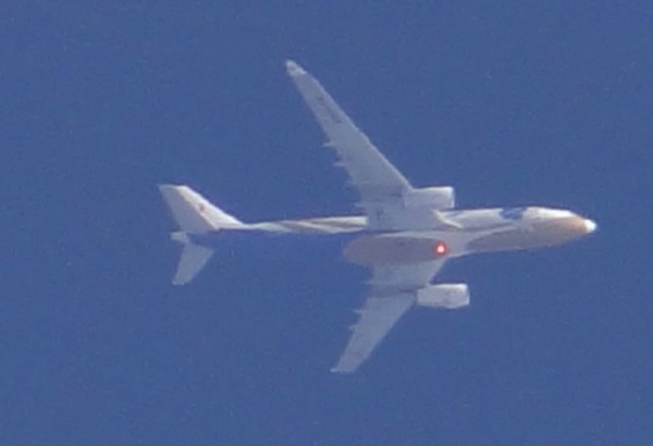 Taken from some distance, this is Air China B-6076.