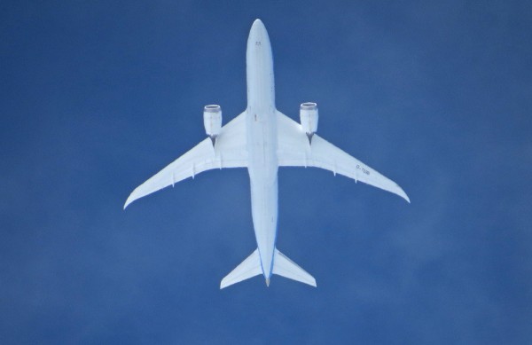 Boeing 787 G-TUIB &quot;Alfie&quot;, on a crew training flight over Germany.