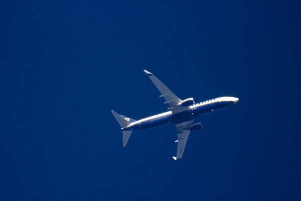 Ryanair 737-800 (EI-DYS), BGY-CIA (27,000 ft)