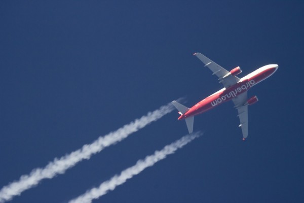 Air Berlin A320 (D-ABFP), FRA-CTA (35,000 ft)