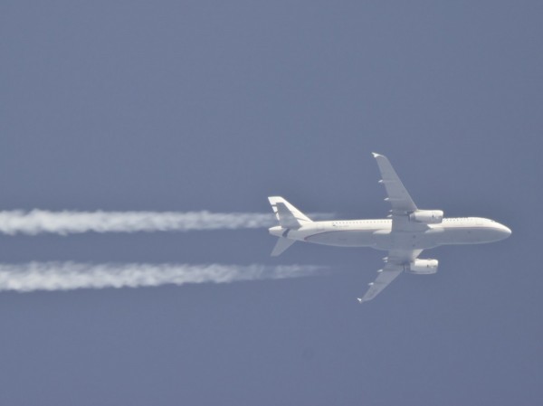 Aegean Airlines (A320), SX-DVX, flying at 36,000 ft from GVA to ATH