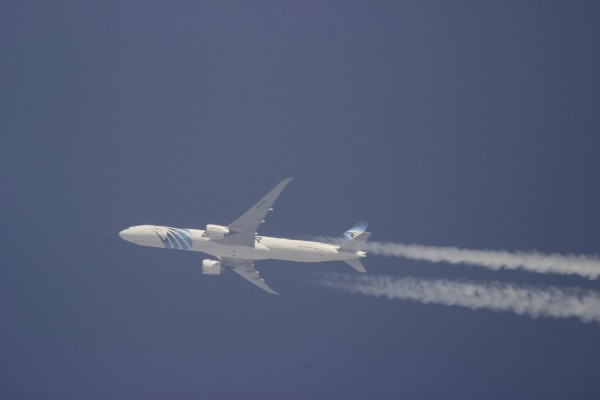 Egyptair 773 (SU-GDL), flying at 34,000 ft from CAI to JFK