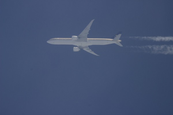 Saudi Arabian 773 (HZ-AK17) flying at 34,000 ft from RUH to IAD