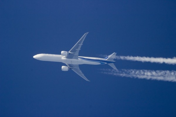 Air Astral 773 (F-OSYD) flying at 36,000 ft from RUN to CDG