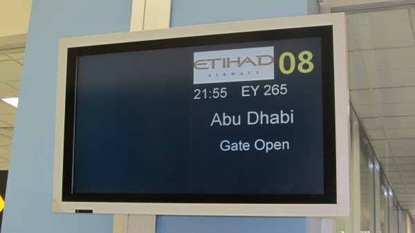 Entrance of Gate 08, before security check