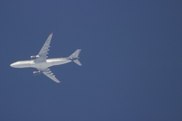Royal Jordanian A332 (JY-AIE) flying at 36,000 ft from AMM to JFK