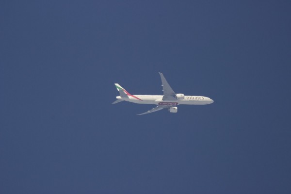 Emirates 773 (A6-EGD) flying at 35,000 ft from GVA to DXB