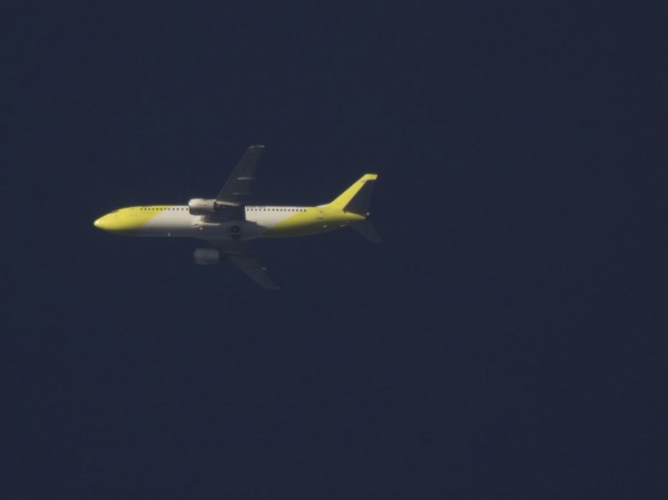 Mistral Air (Poste Italiane) EI-ELZ flying at 31,500 ft from RHO to MXP