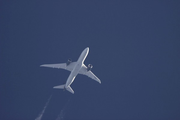Royal Jordanian 787 (JY-BAB) flying at 43,000 ft from AMM to LHR