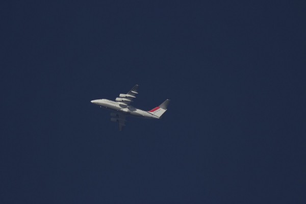 CityJet RJ85 (EI-RJZ) flying at 30,000 ft from FLR to LCY