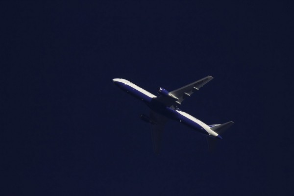 Transaero 763 (EI-RUY) flying at 36,000 ft from BCN to DME