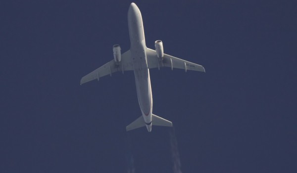 Aegean A320 (SX-DGN) flying at 36,000 ft from HER to DOL