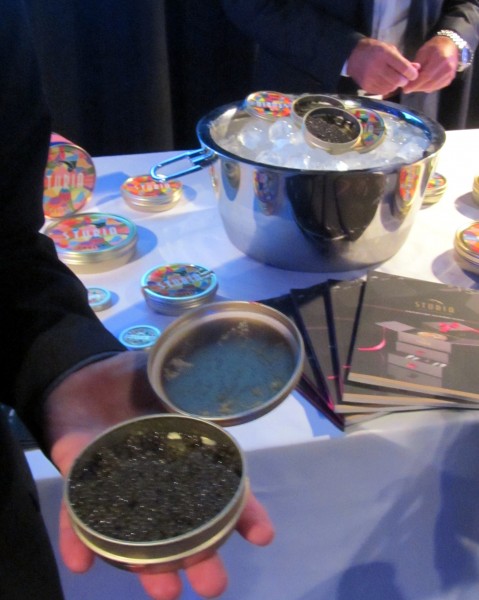 French Caviar tasting (served in First)