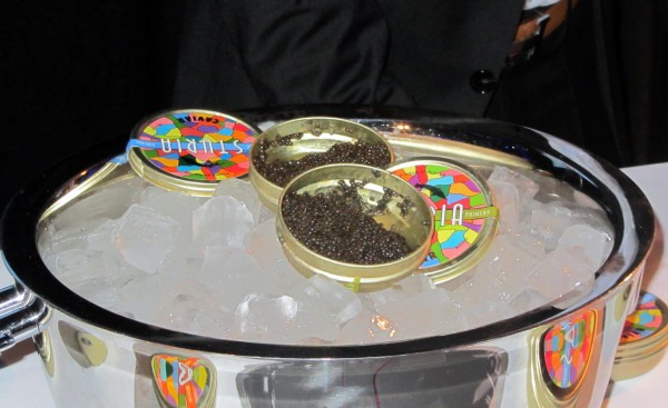 French Caviar tasting (served in First)