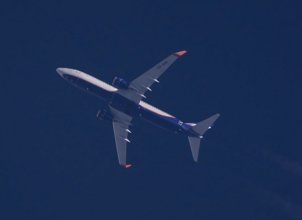 Aeroflot 738 (VQ-BVP) flying from AGP to SVO