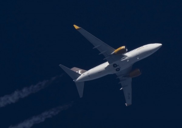 JetTime 737 (OY-JTS) 34,000 ft HEL-PMI