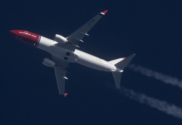 Norwegian 738 (EI-FJM) 36,000 ft AGP-MUC