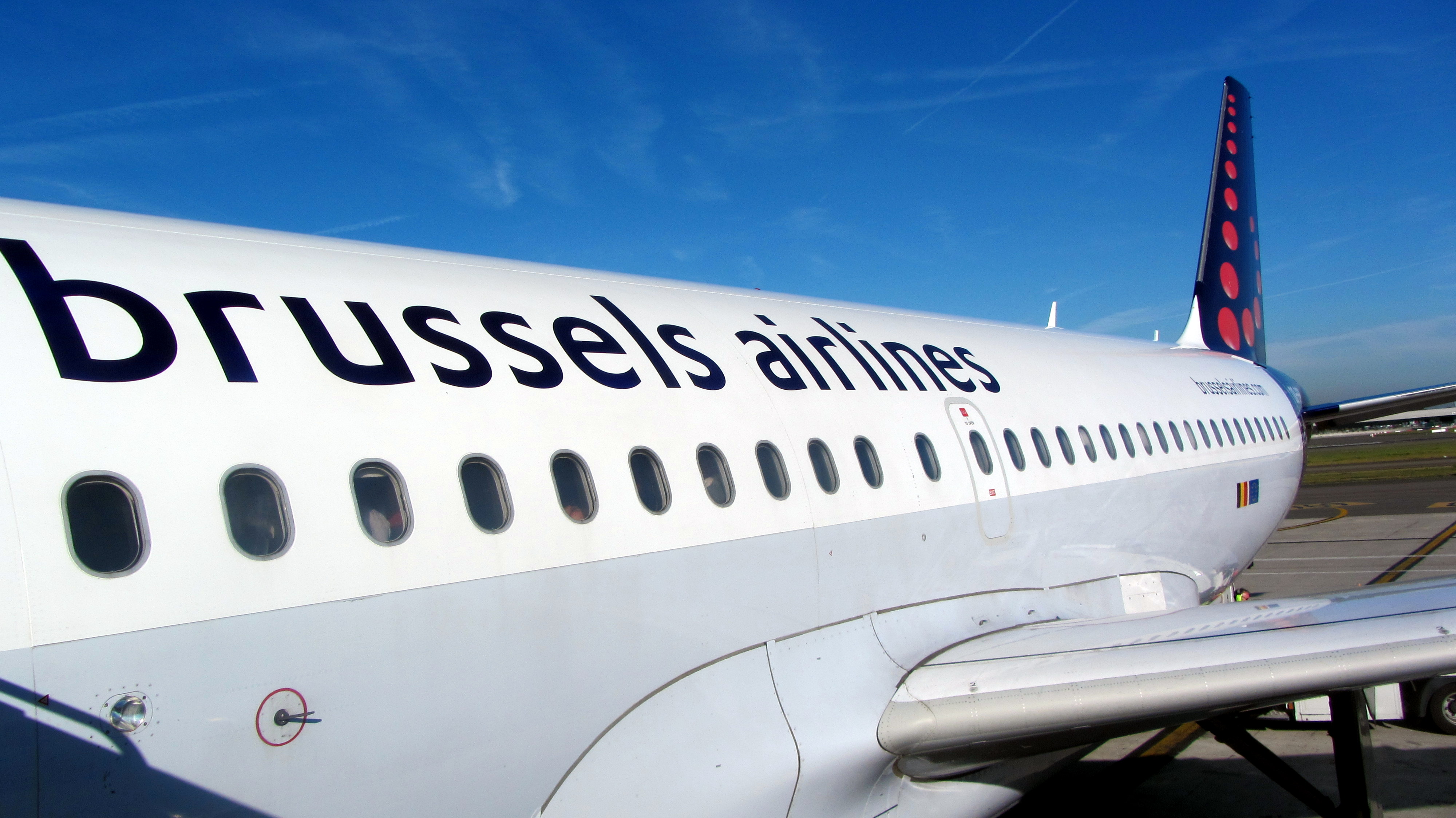 The fuselage from the top of the stairs