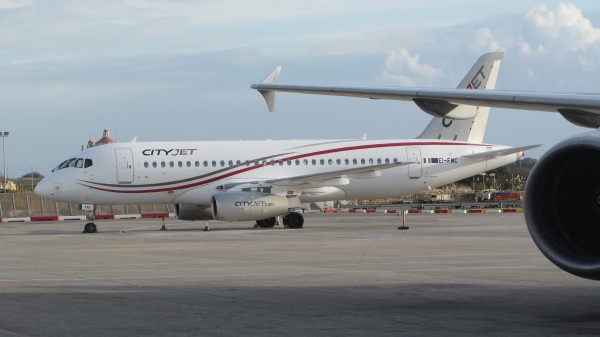 CityJet Sukhoi SuperJet SSJ100-95 EI-FWC