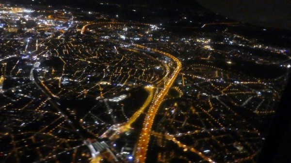 Flying over the Antwerp Ring highway
