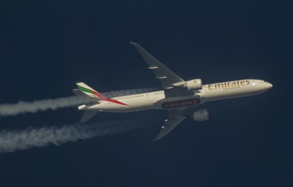 EMIRATES BOEING 777  A6-EGB ROUTING EWR--ATH AS EK210  37.000FT.