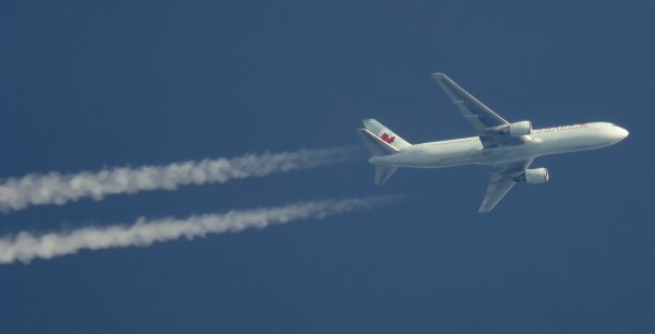 AIR CANADA BOEING 767 C-FCAE ROUTING EAST AS AC838  OTTAWA-FRANKFURT   37,000FT.