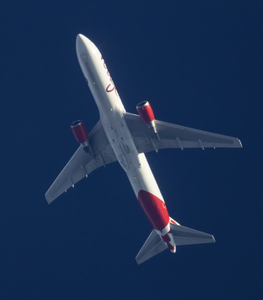 AIR CANADA ROUGE BOEING 767 C-GHLK ROUTING VENICE-TORONTO AS ROU1907    32,000FT.