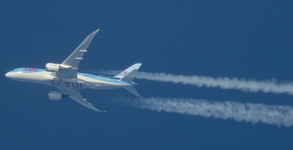 TUI BOEING 787 PH-TFK ROUTING WEST AS TFL359  AMSTERDAM-WILLEMSTAD  38,000FT.