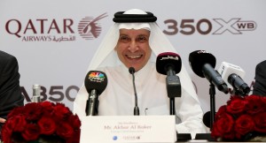 Qatar Airways Group Chief Executive, His Excellency Mr. Akbar Al Baker.