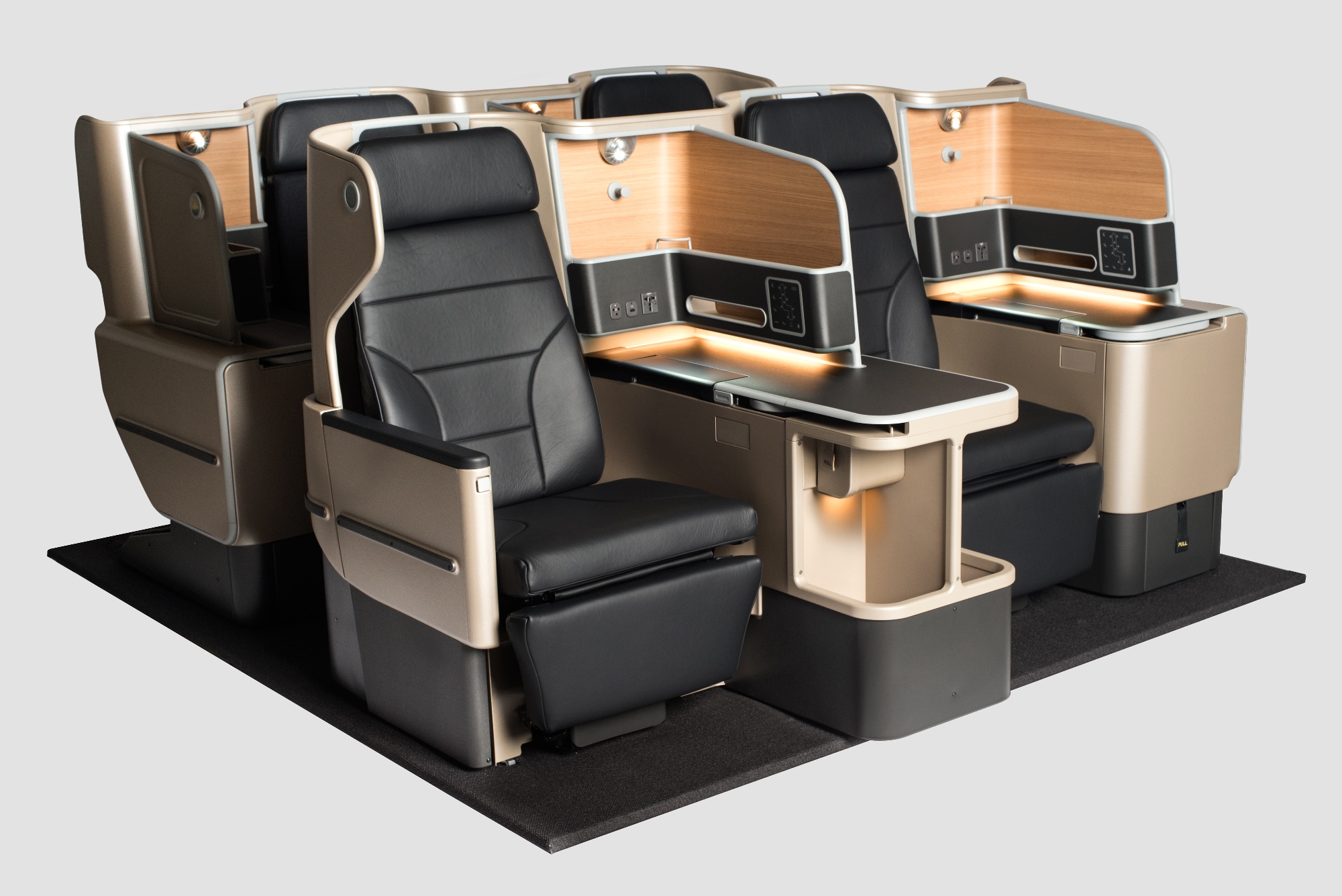 Upgraded Qantas A330 takes off for Singapore