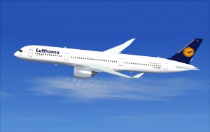 Lufthansa Airbus A350-900 XWB (simulation)