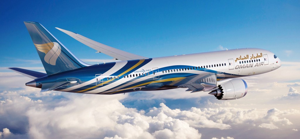 Oman Air 787 Artwork K65483