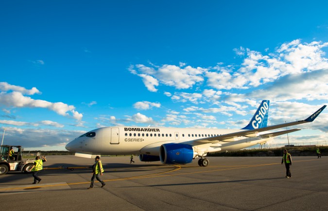 Bombardier CS100 flight test program close to 100% complete