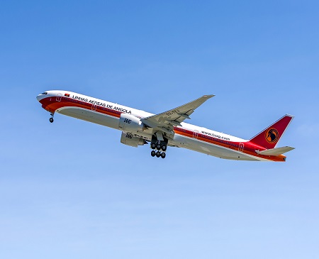 TAAG Angola 777-300ER ANG #13560-WE626 Delivery