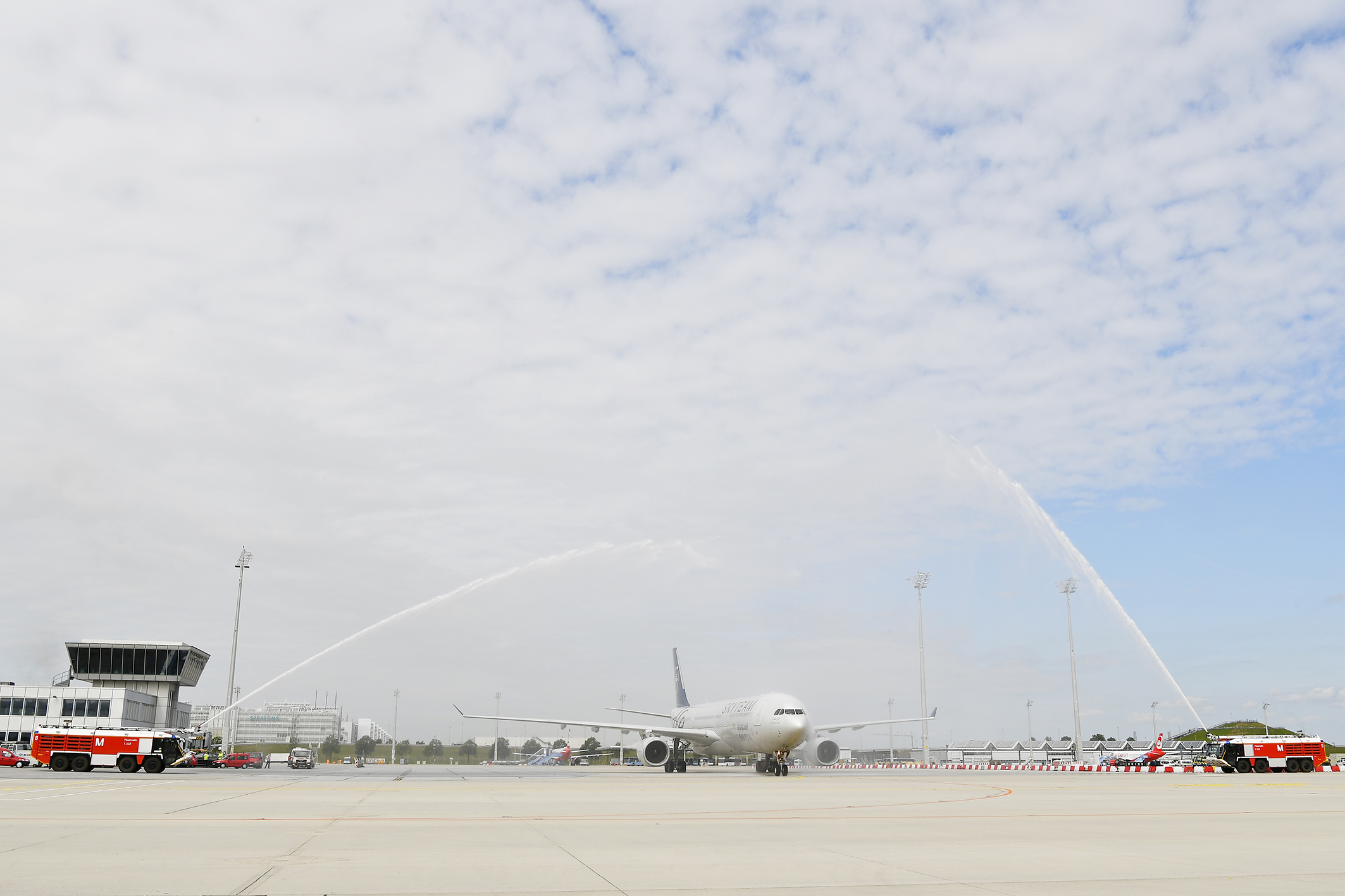Erstflug Saudia RUH-MUC