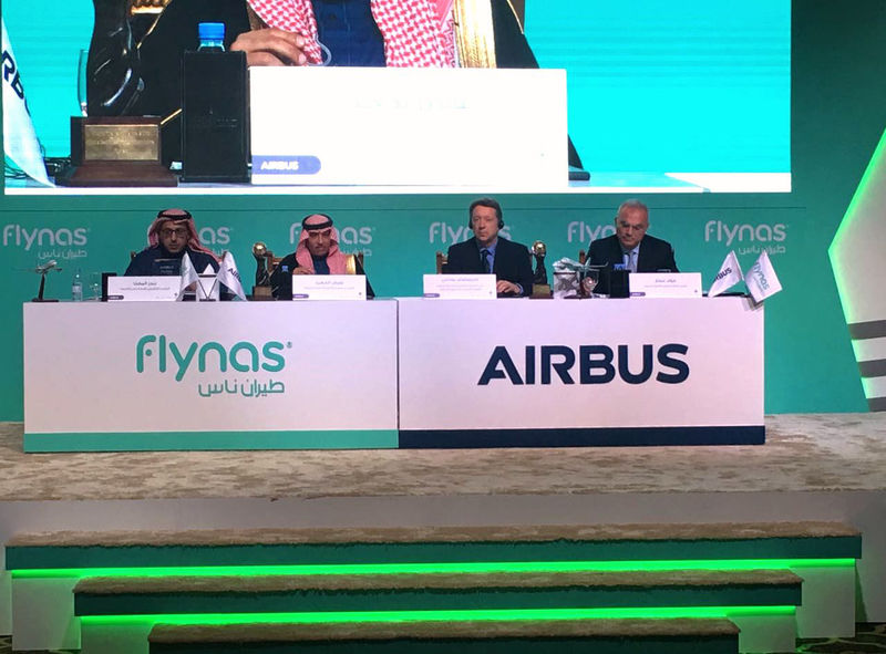 Airbus and Flynas announce order for 60 Airbus A320neo aircraft