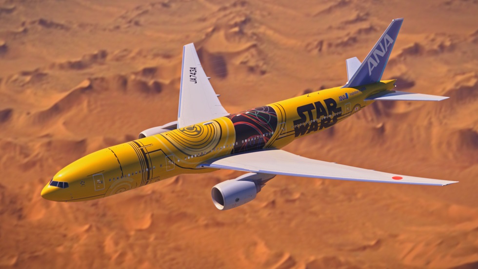 ANA C-3PO will start flying on domestic routes in Japan from the ANA C-3PO will start flying on domestic routes in Japan from the