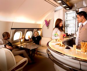 Emirates Onboard Lounge