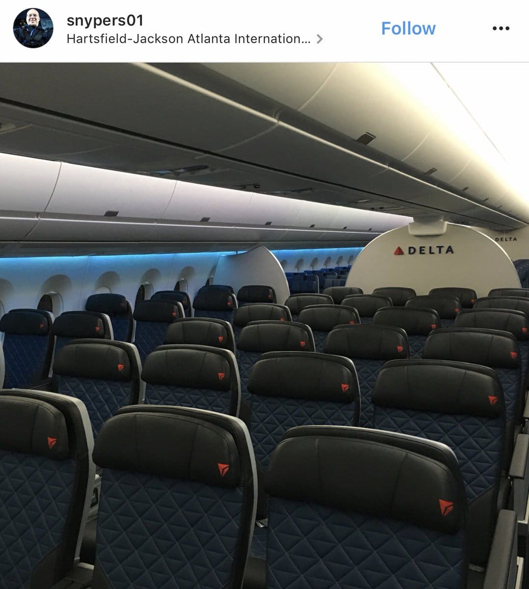 Interior Sneak Peek Of N501dn A Brand New Delta Air Lines