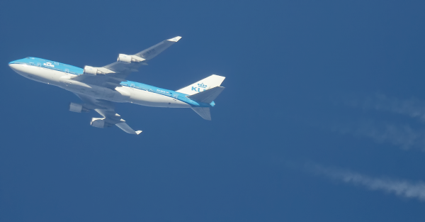 KLM BOEING 747 PH-BFH ROUTING <br />WEST AS KL713 AMSTERDAM-PARAMARIBO   33,000FT.