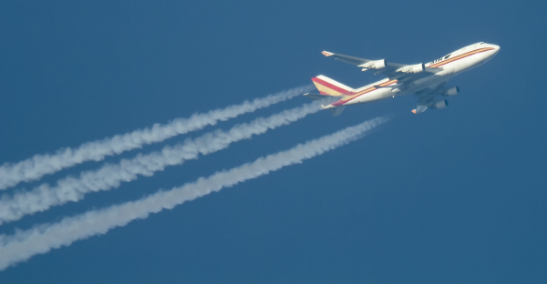 KALITTA AIR BOEING 747F N705CK ROUTING MIAMI--AMSTERDAM AS CKS205  34,000FT.