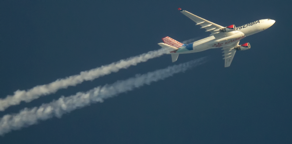 AIR SARBIA ROUTING JFK--BELGRADE AS ASL501   37,000FT.