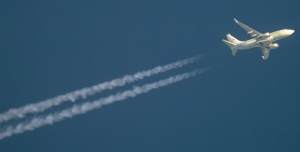 USAF BOEING 737  02-0203 ROUTING EAST AS BOXER 43.