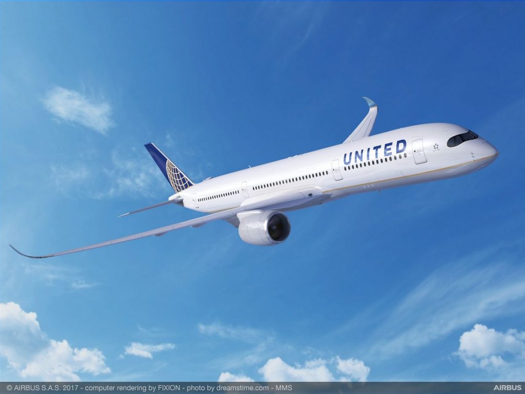 United airlines a350